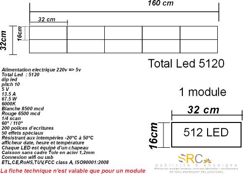 journal lumineux programmable afficheur led programmable 5286 journal lumineux programmable afficheur led programmable 452