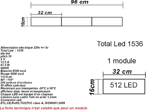  afficheur led 02365